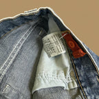 Vintage Lee Straight Leg Boyfriend Jeans Mid Blue W31 L30