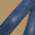 Vintage Wrangler USA Straight Leg Boyfriend/Mom Jeans Dark Blue W28 L32