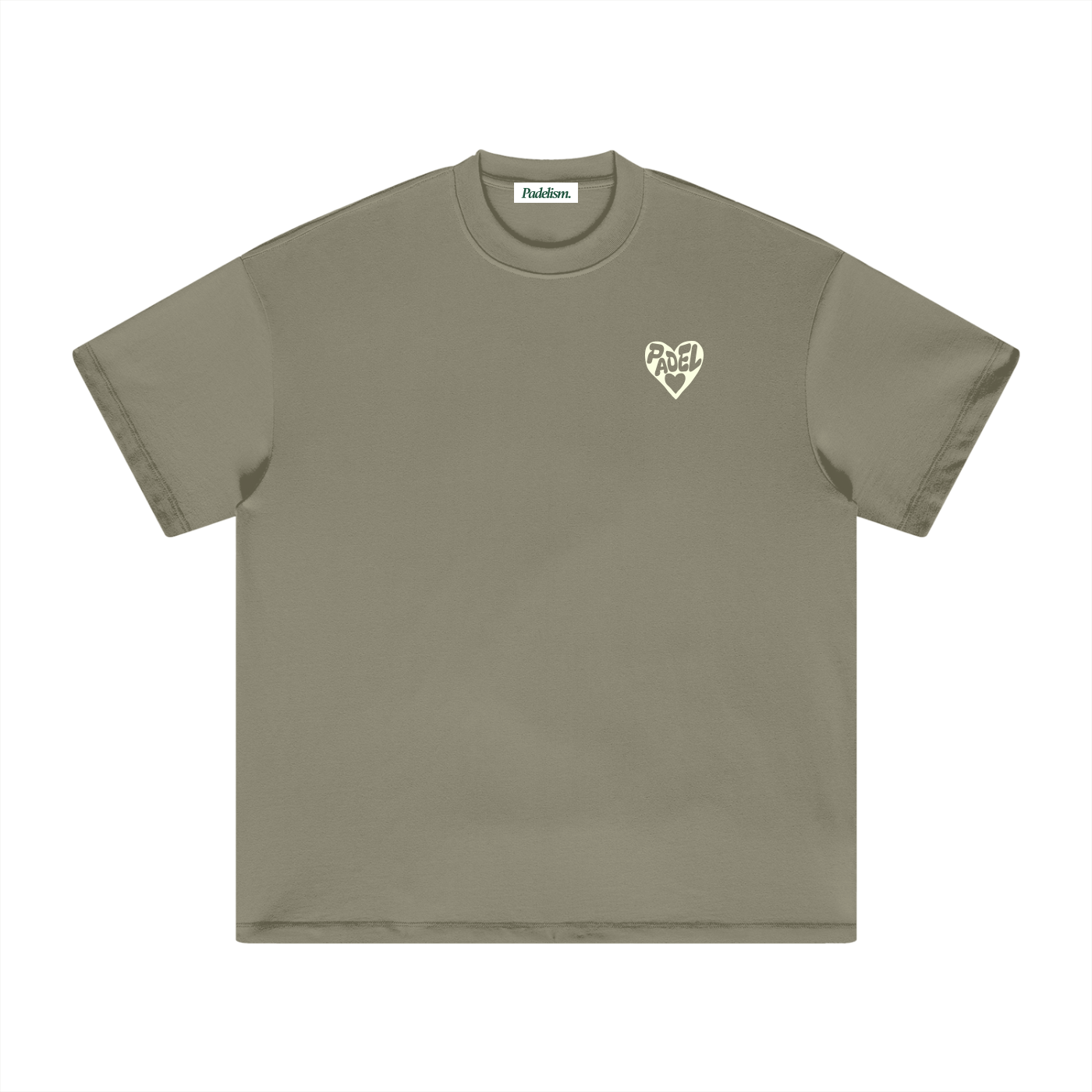Love - Heavyweight T-Shirt Gray Green
