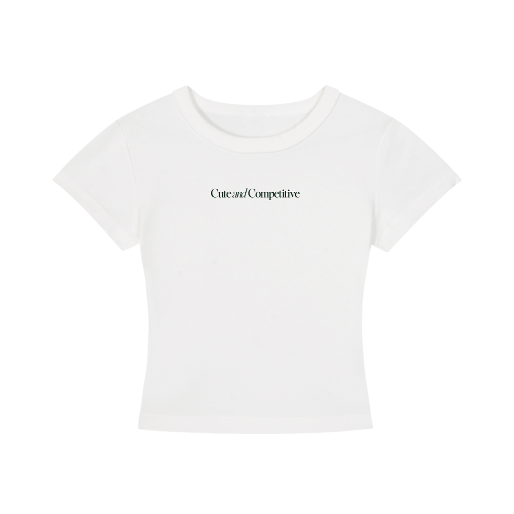 Cute and Competitive Cropped T-Shirt