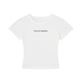 Cute and Competitive Cropped T-Shirt