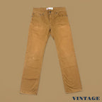 Vintage Levi's 511 Slim Straight Leg Jeans Beige W29 L29