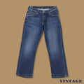 Vintage Lee Straight Leg Boyfriend Jeans Dark Blue W30 L28