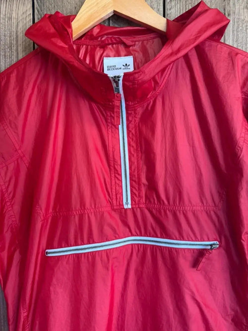 Vintage Adidas David Beckham Jacket by J.Bond Windbreaker Coat Medium