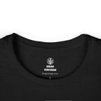 Brag Vintage Miami Beach Fitted T-Shirt Black