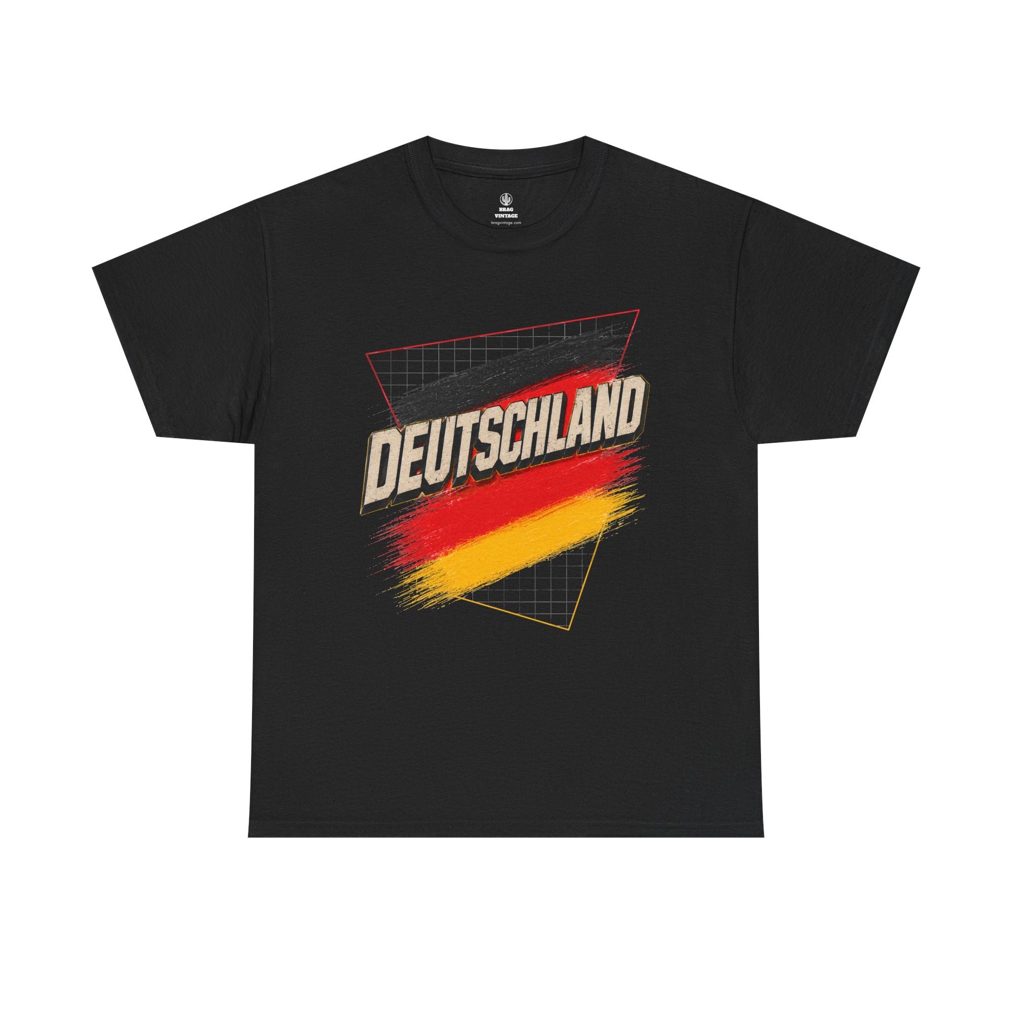 Brag Vintage Deutschland Unisex Football T-shirt