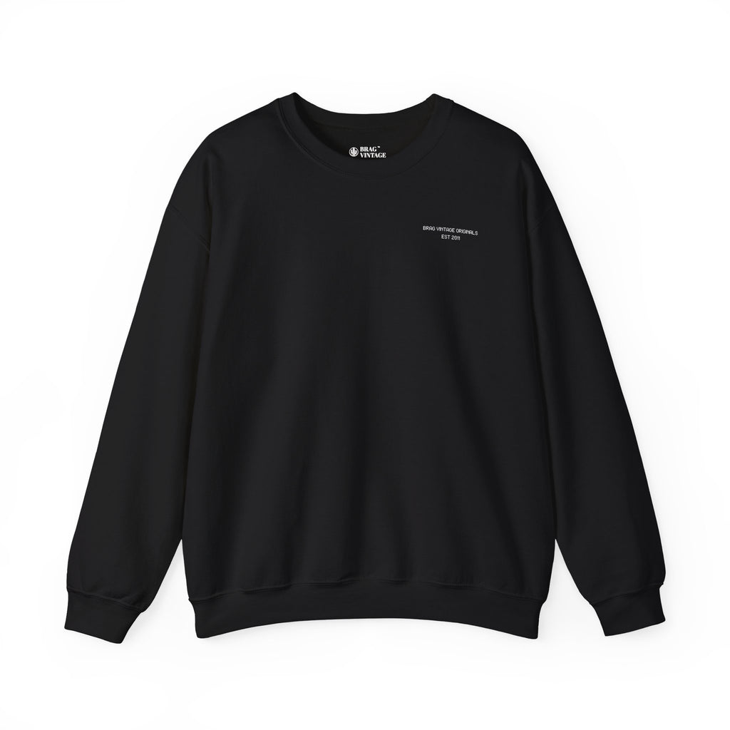Brag Vintage Originals Surf Bear California Sweatshirt Black