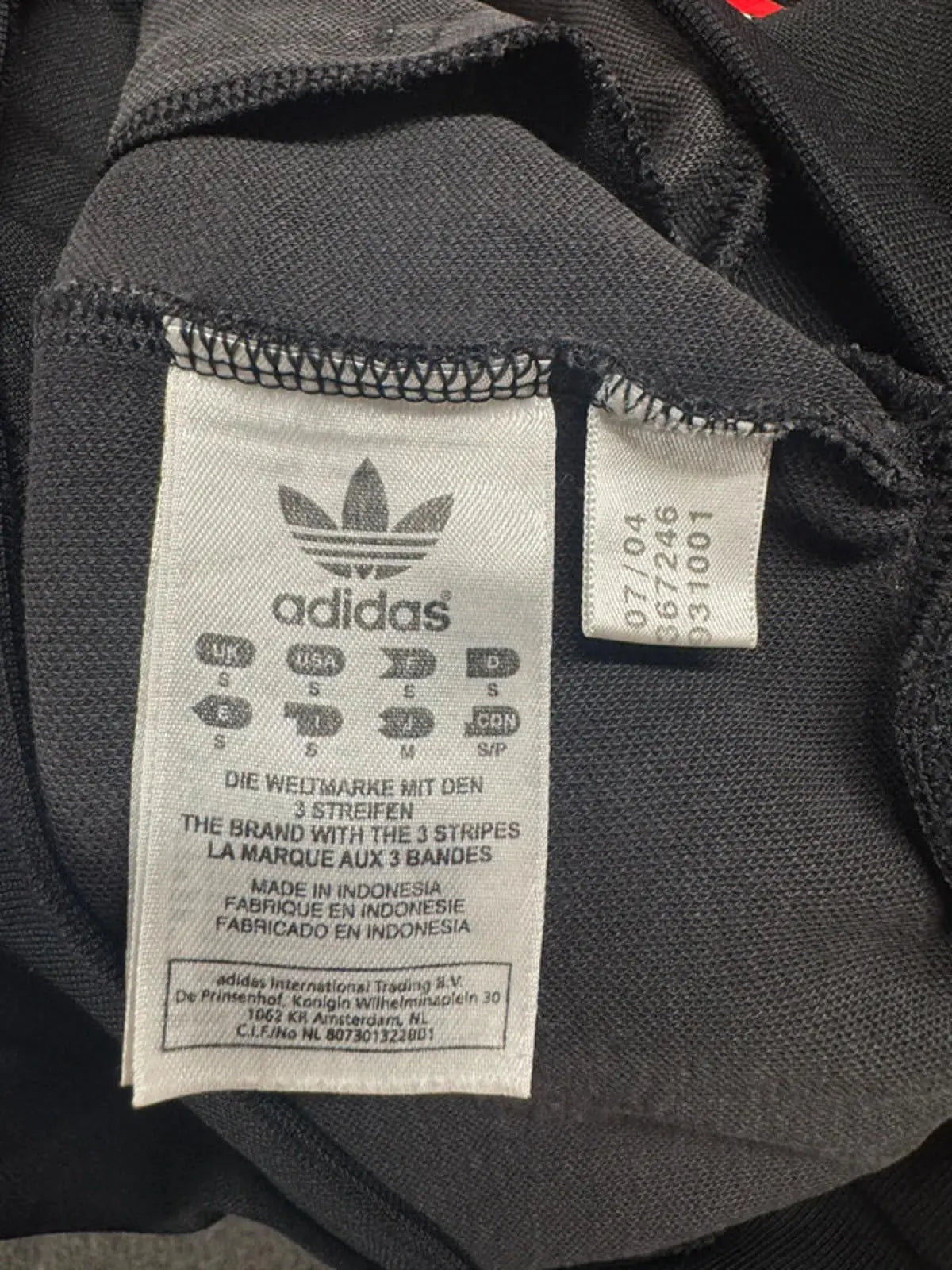 Vintage Adidas Originals Trimm Trab Tracksuit Top Mens Small Retro