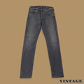 Vintage Lee Powell Slim Straight Leg Jeans Charcoal Grey W31 L36
