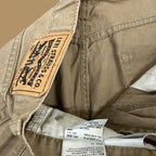 Vintage Levi&#39;s 505 Straight Leg Jeans Beige W33 L30