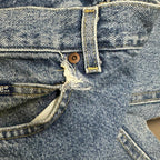 Vintage 90&#39;s Lee Tapered Leg Mom Jeans Mid Blue W38 L28