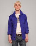 Cotton Workshirt in French Blue