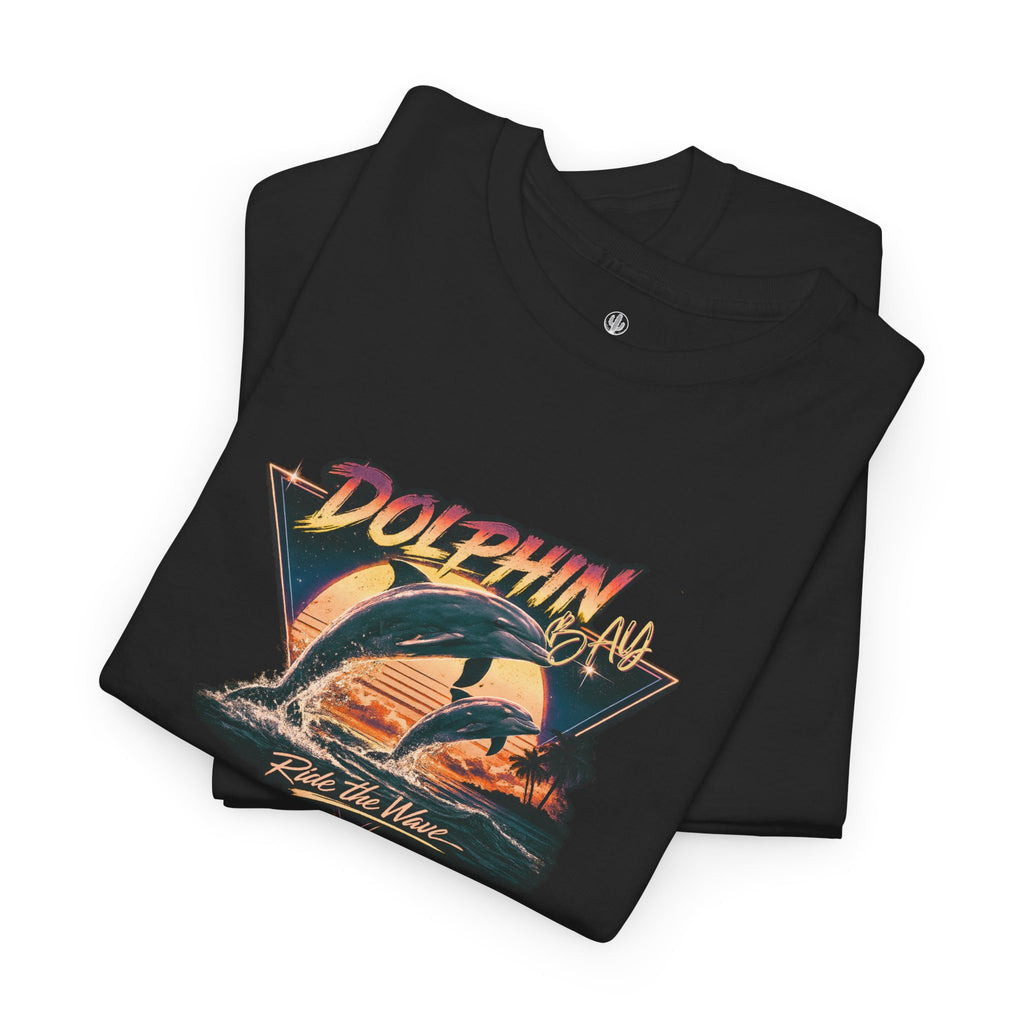Brag Vintage Dolphin Bay T-Shirt Black