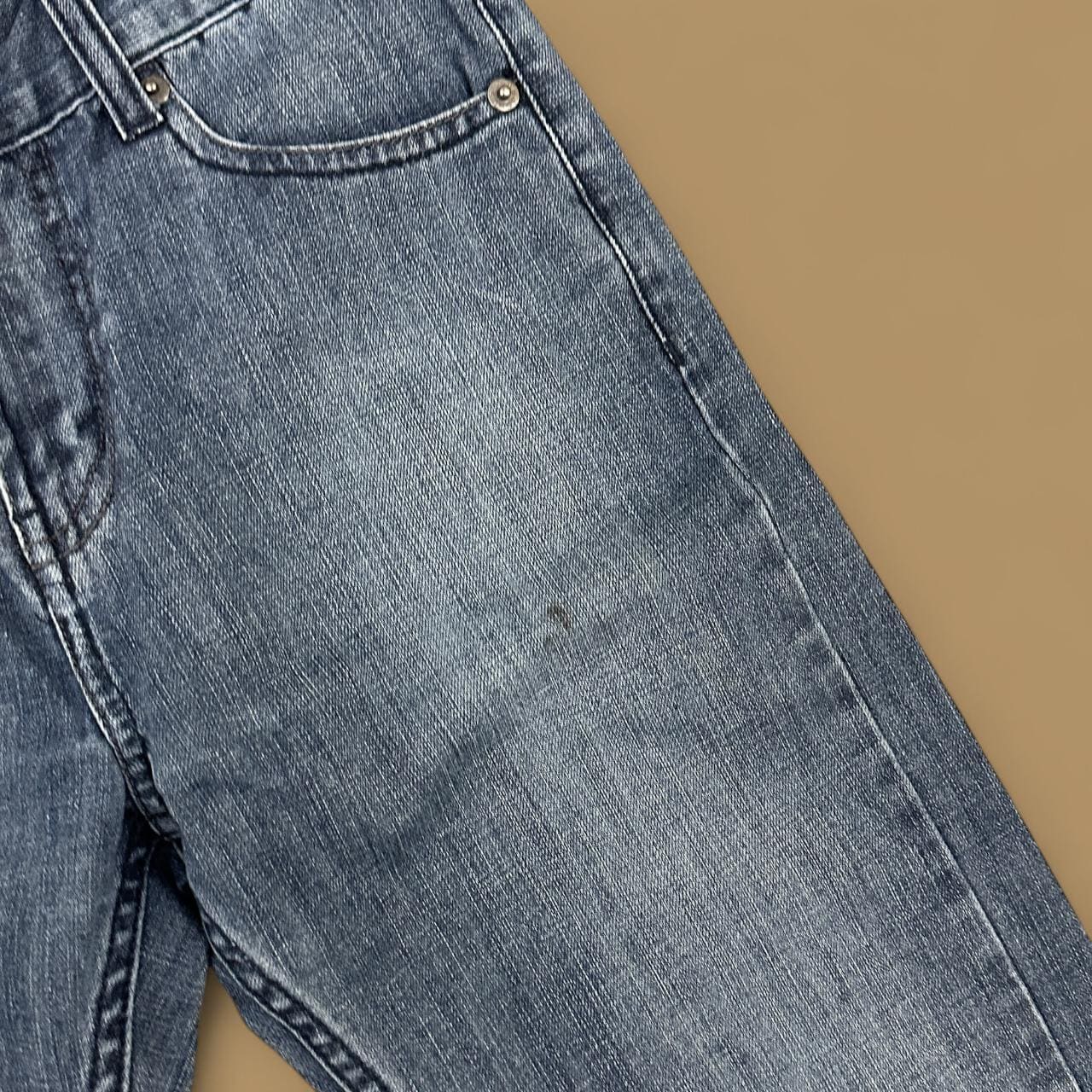 Vintage Levi's 511 Slim Straight Leg Boyfriend Jeans Dark Blue W24 L27