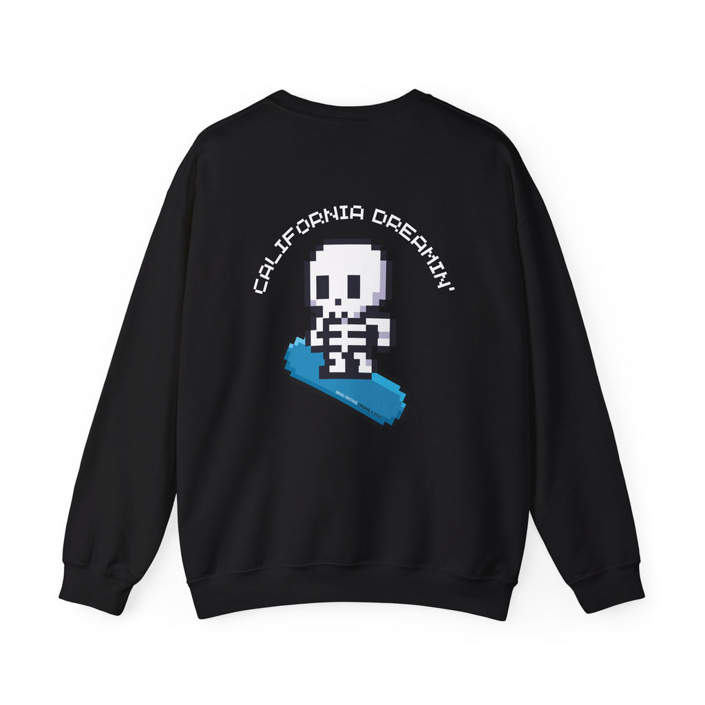 Brag Vintage Originals Dead Surfer California Sweatshirt Black