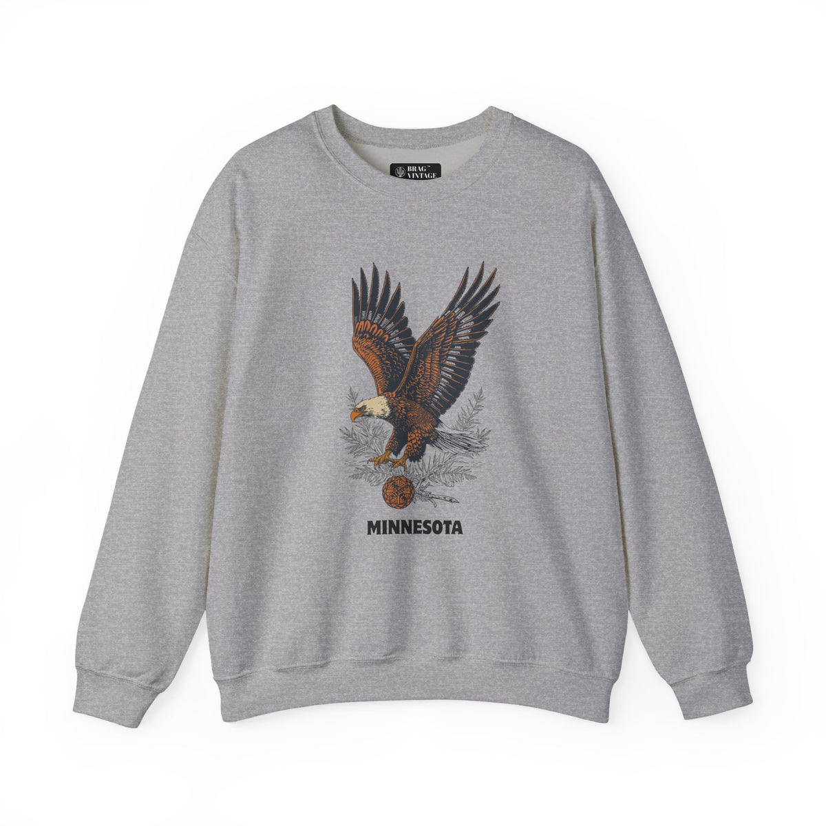 Brag Vintage Originals Unisex Minnesota Eagle Sweatshirt