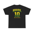 Brag Vintage Brasil 5 Stars Unisex Football T-shirt