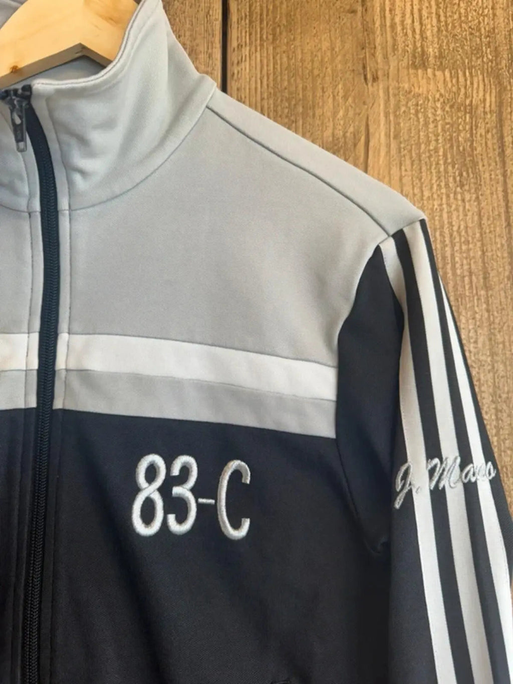 Vintage Adidas Originals 83-C J.Mano tracksuit Top Mens Small , Womens 8/10