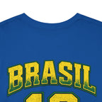 Brag Vintage Brasil 5 Stars Unisex Football T-shirt