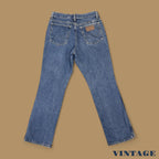 Vintage Wrangler USA Made Bootcut Jeans Mid Blue W28 L30