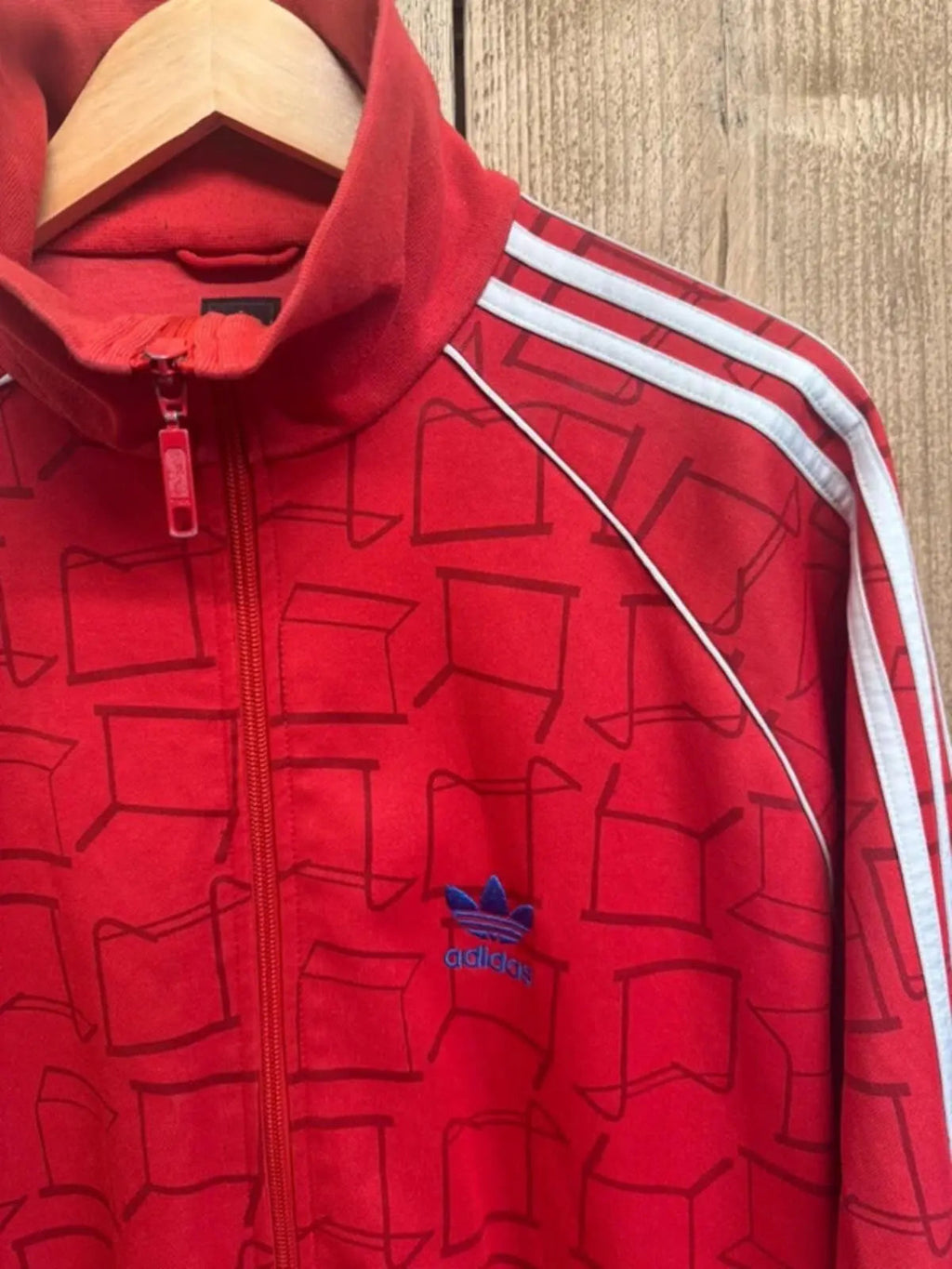 Vintage Adidas Originals USA Tracksuit Top XL Retro