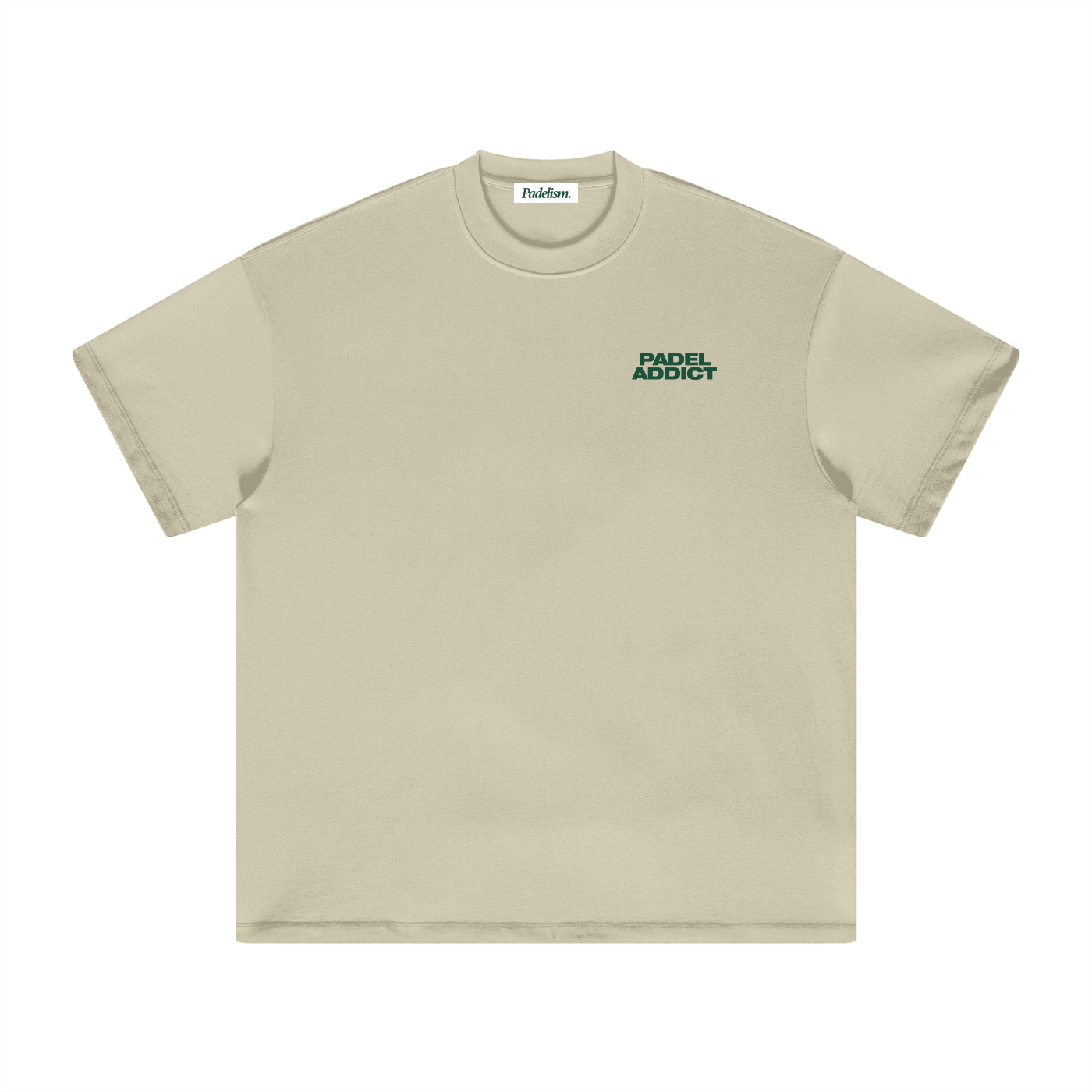 Padel Addict - Heavyweight T-Shirt Sand Color