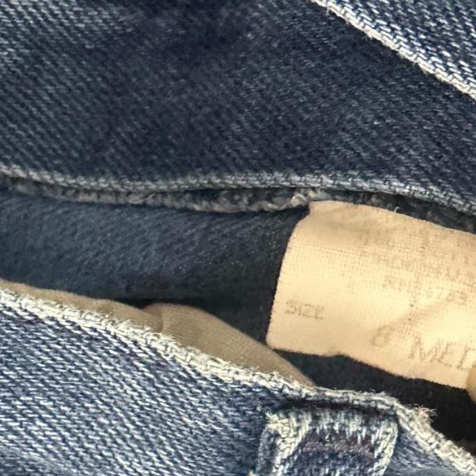 Vintage 90s Lee Baggy Tapered Leg Jeans Dark Blue W26 L26