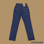 Vintage Lee Straight Leg Boyfriend Jeans Dark Blue W28 L34