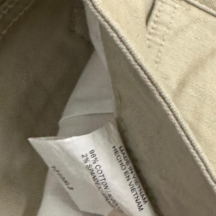 Vintage Lee Riders Cropped Capri Jeans Beige W33 L19