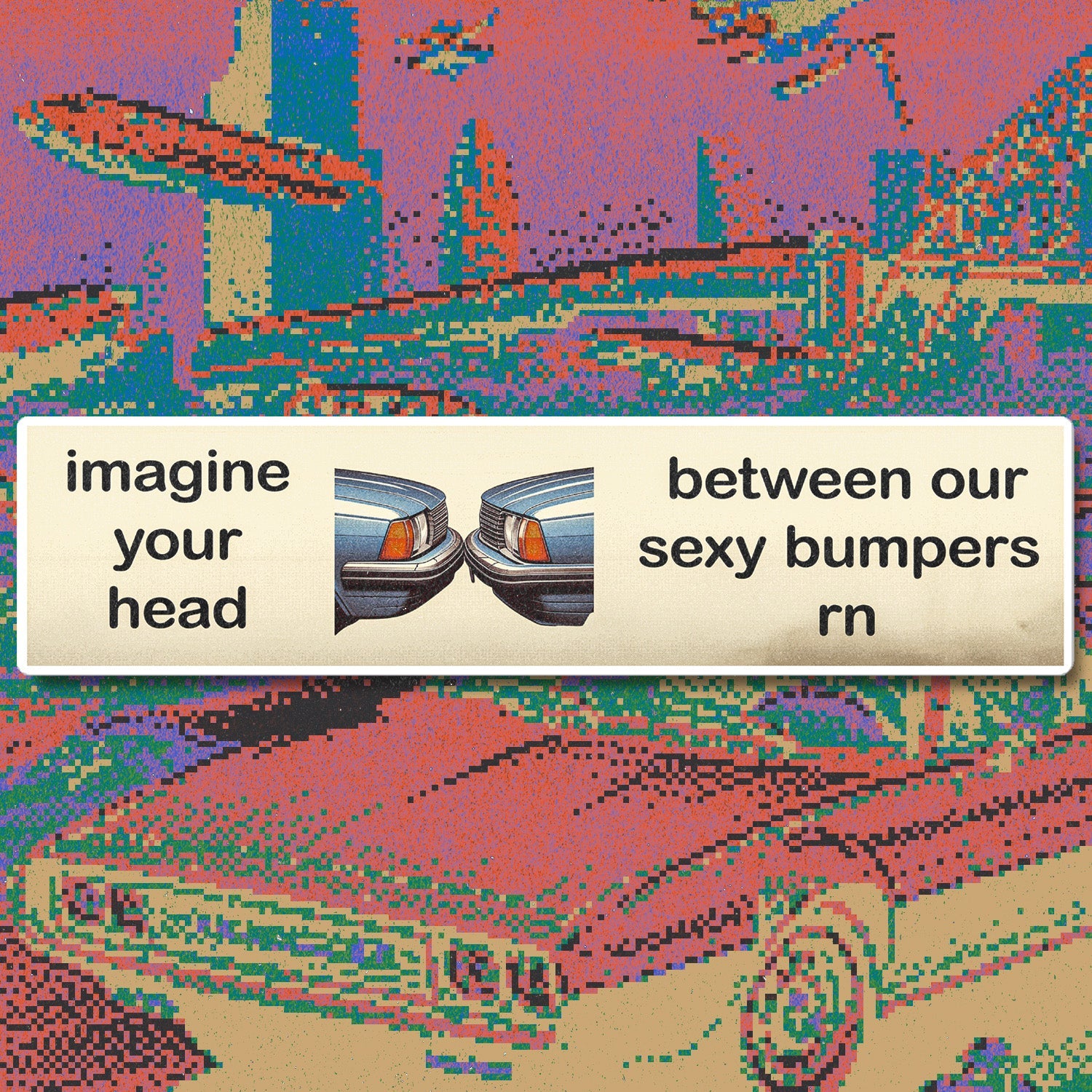 sexy bumper sticker