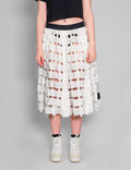 Parachute Skirt - White or Black
