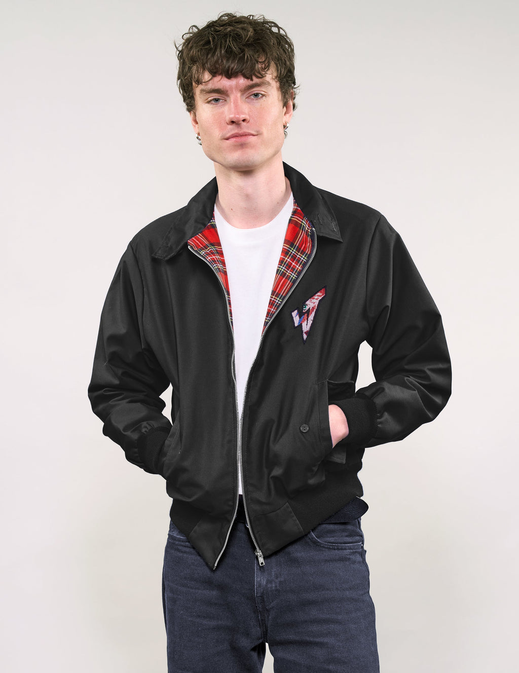 Classic Harrington Jacket in Black