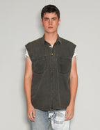 Party Back Denim Vest