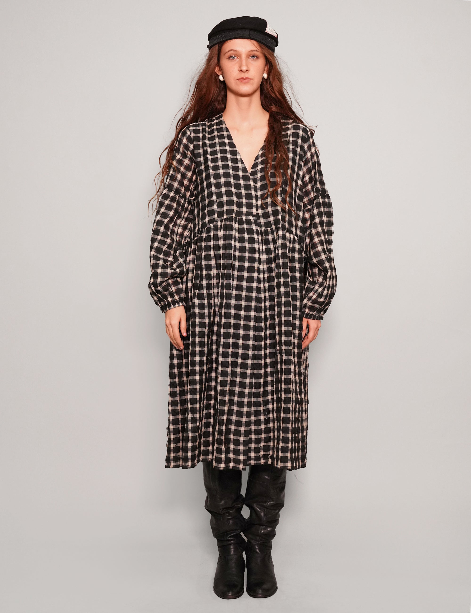 Gingham Dress