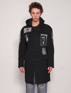 ST Patched Hooded Duffel Coat
