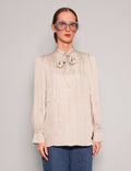 Tie-neck Blouse