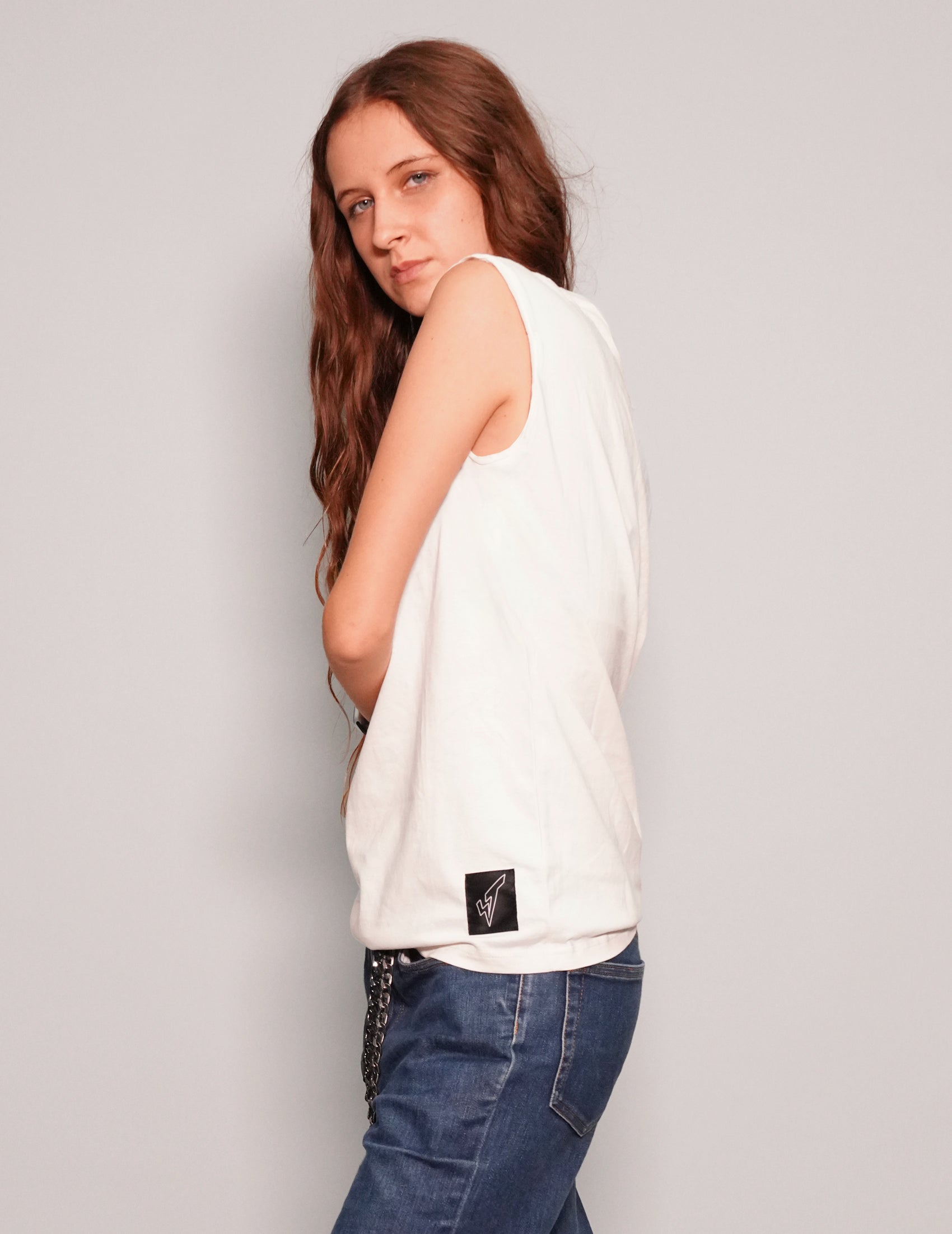 'Godfather' T-Shirt in Ecru