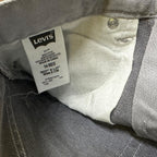 Vintage Levi's 511 Slim Straight Leg Boyfriend Jeans Grey W27 L27