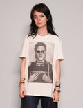 'The King' T-Shirt in Ecru