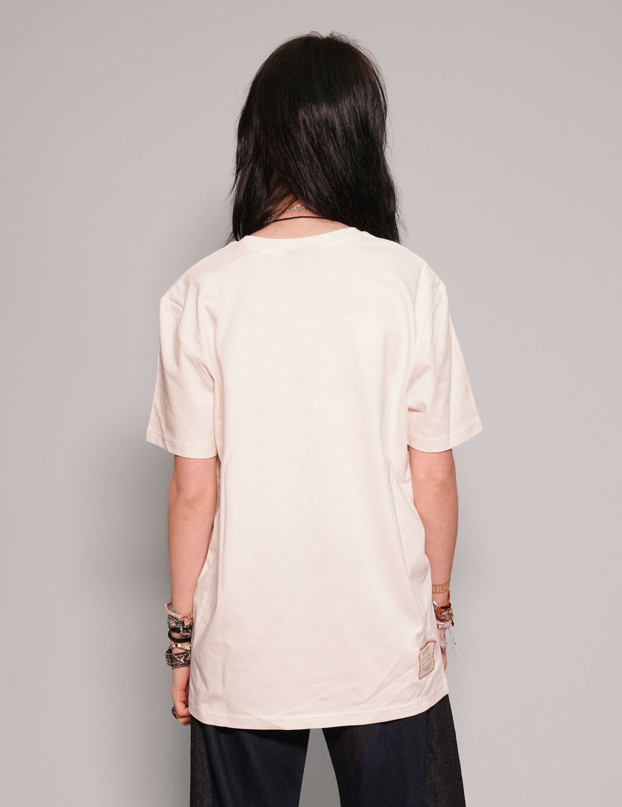 'The King' T-Shirt in Ecru