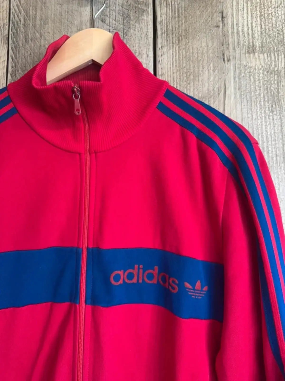 Vintage Adidas Tracksuit Top Jacket Made In Yugoslavia 70s 80s Large