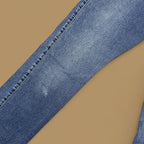 Vintage Lee Straight Leg Boyfriend Jeans Mid Blue W31 L30