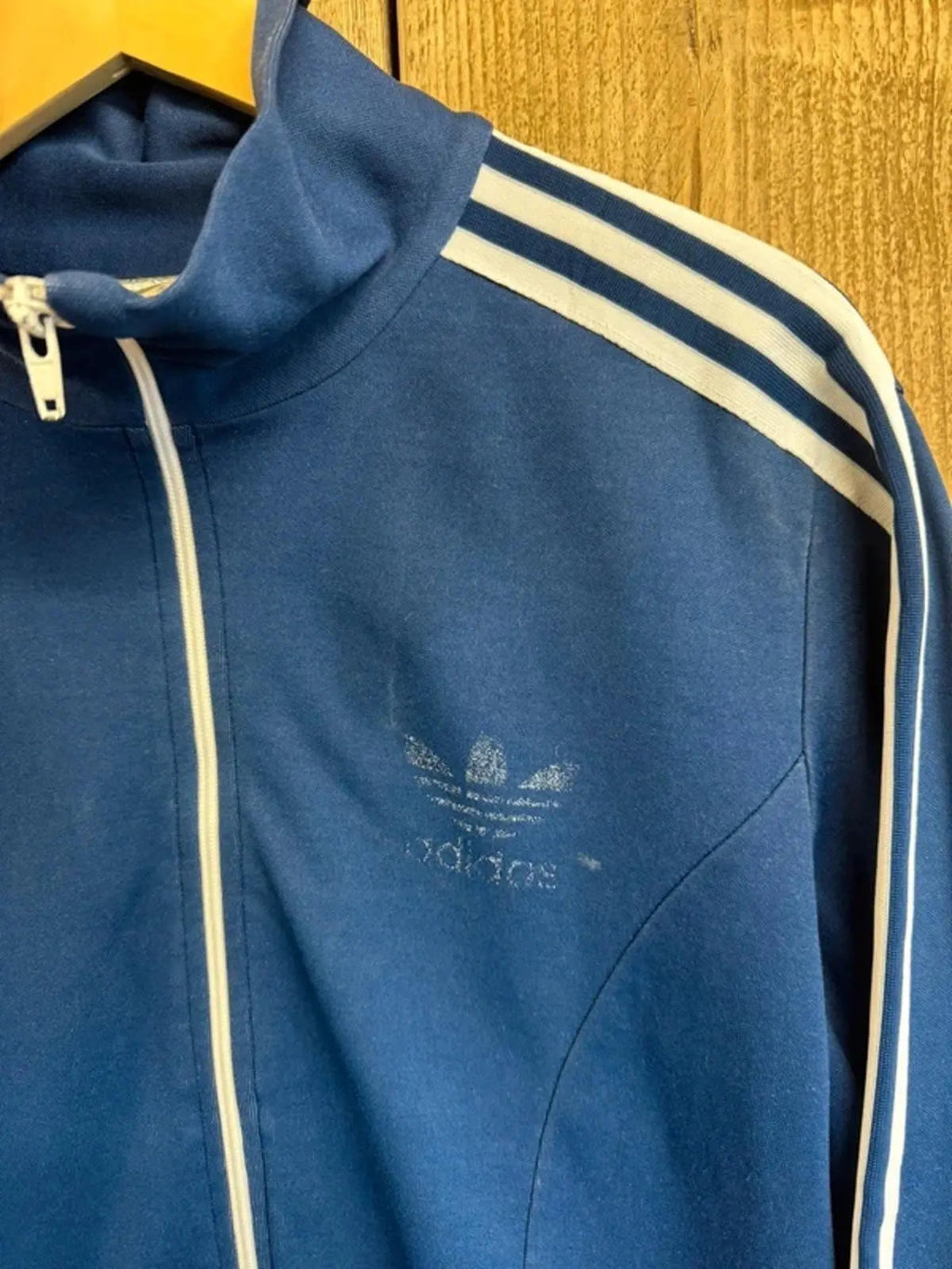 Vintage 1970's Adidas Europa Tracksuit Top Men’s Medium, Women’s 12/14