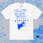 life is fun and nice and i love to smile - t-shirt