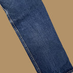 Vintage Lee Straight Leg Boyfriend Jeans Dark Blue W27 L32