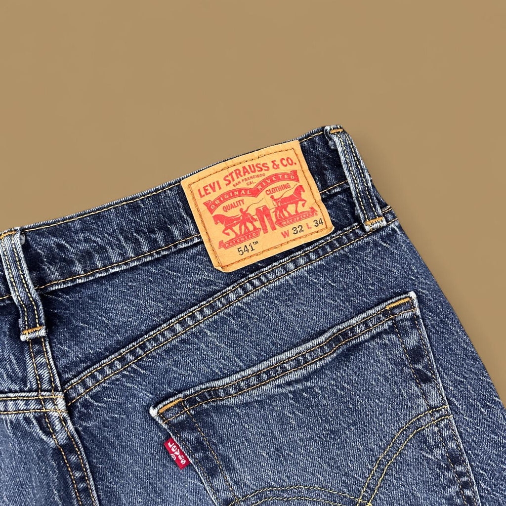Vintage Levis 541 Straight Leg Jeans Dark Blue W34 L34
