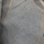 Vintage Blair Denim Bomber Jacket Light Blue Small