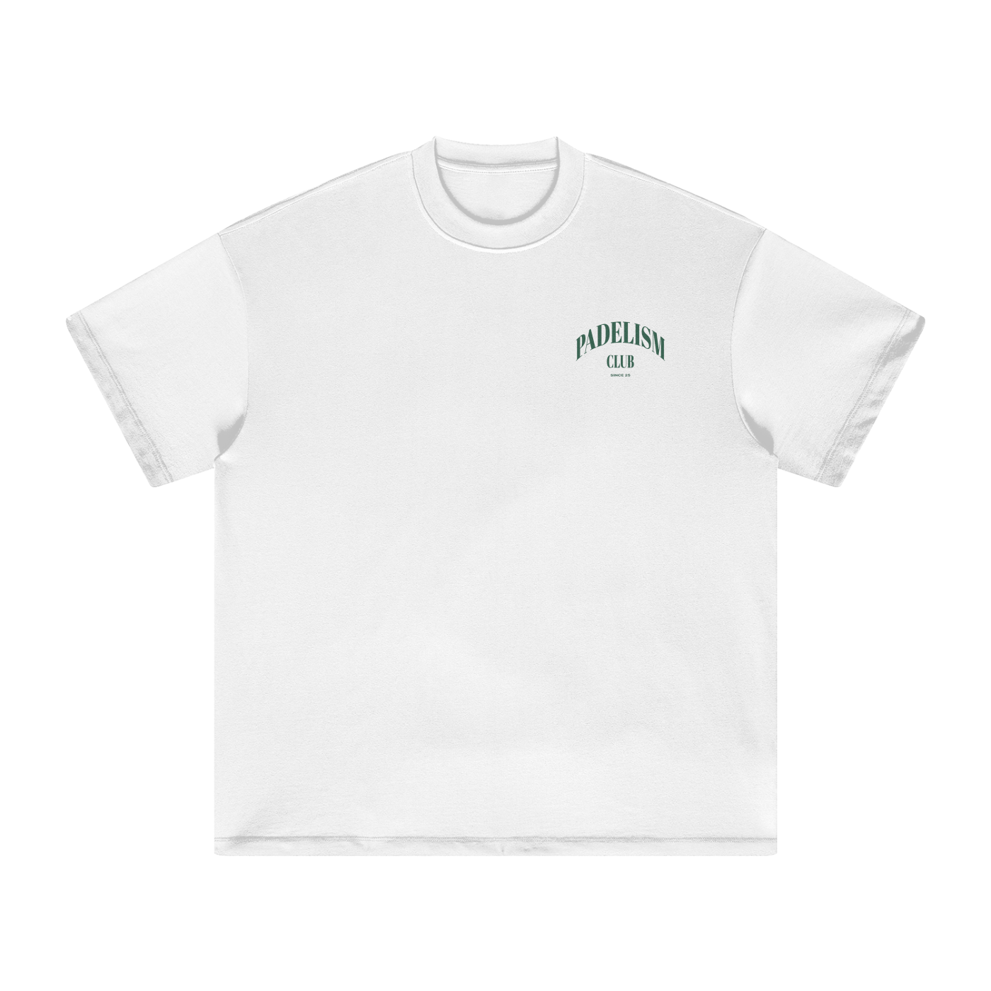Padelism Club 25 - Heavyweight T-Shirt White
