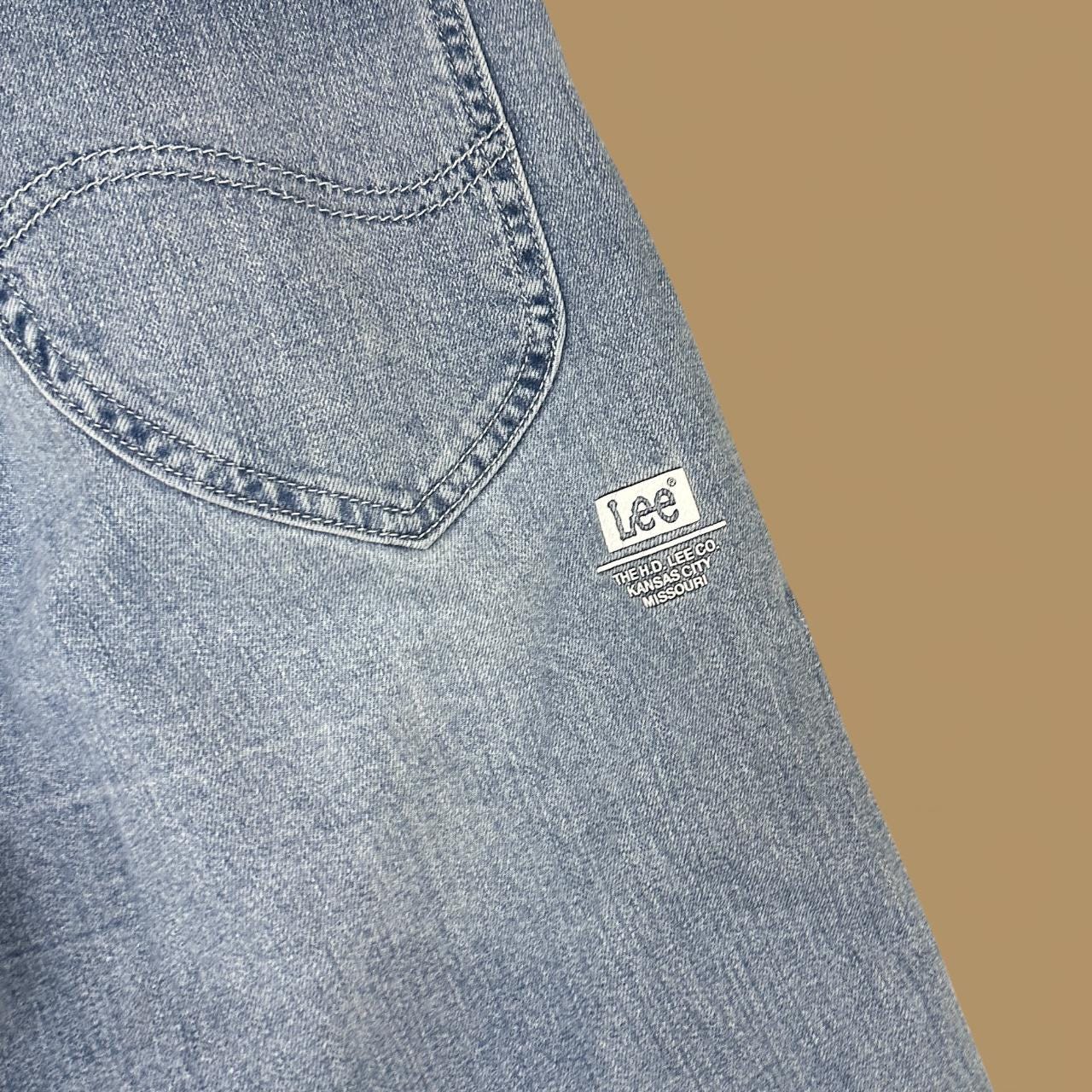 Vintage Lee Jade Fusion Slim Straight Leg Jeans Light Blue W29 L31