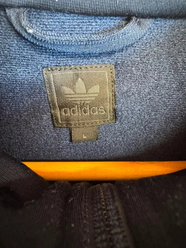 Vintage Classic Adidas Originals Tracksuit Top Jacket Large Retro Oasis